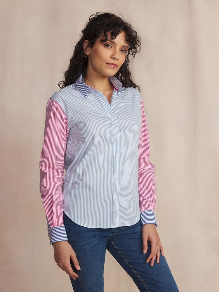 Chemise manches longues Maguiche - Couleur multicouleur - Pour Femme - TBS - Taille 46