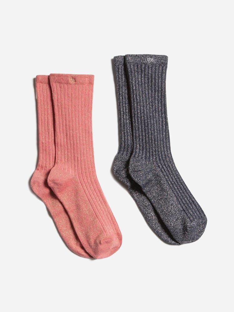 Set de chaussettes Setfem - Couleur - Pour Femme - TBS - Taille 39/42