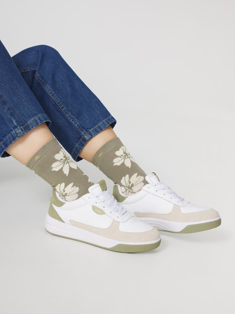 Baskets Coralie pour Femme - Couleur vert - TBS - Pointure 39