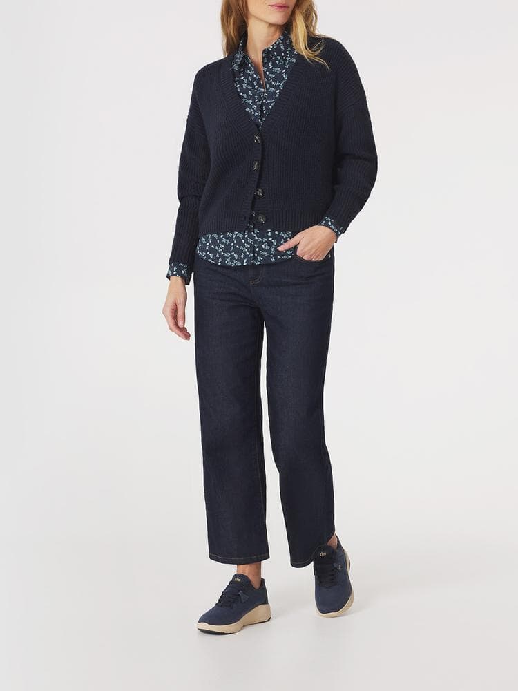 Gilet Jennygil - Couleur bleu marine - Pour Femme - TBS - Taille XL