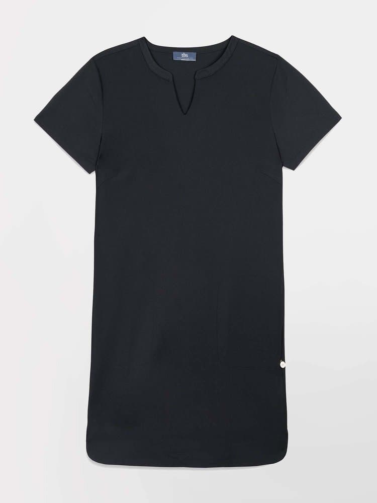 Robe courte Linnarob - Couleur bleu marine - Pour Femme - TBS - Taille 42