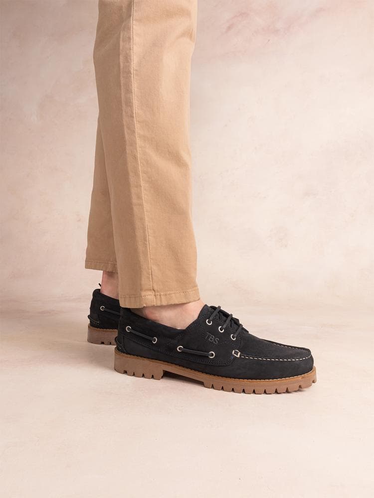 Chaussures bateau Raynold pour Homme - Couleur bleu - TBS - Pointure 41