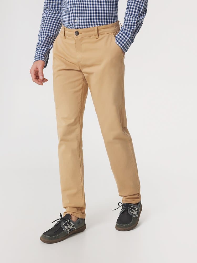 Pantalon chino Filaofan - Couleur beige - Pour Homme - TBS - Taille 50