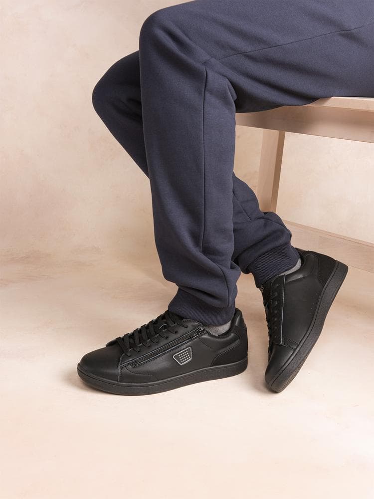 Baskets zippées Laurick pour Homme - Couleur noir - TBS - Pointure 41