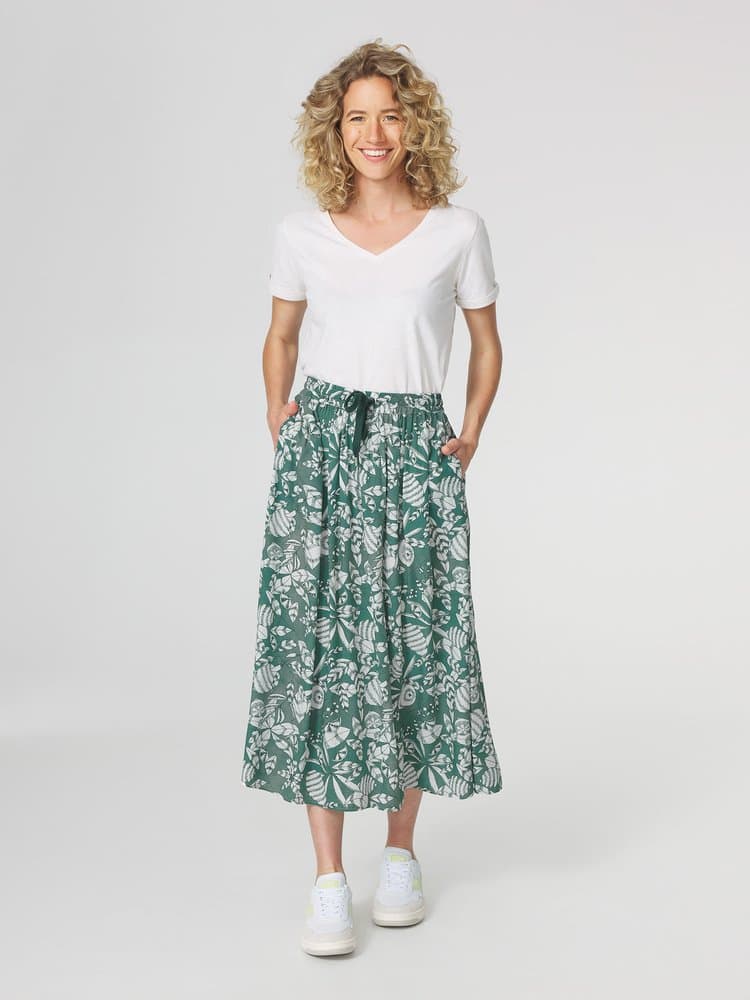 Jupe longue Janiejup - Couleur vert - Pour Femme - TBS - Taille 38