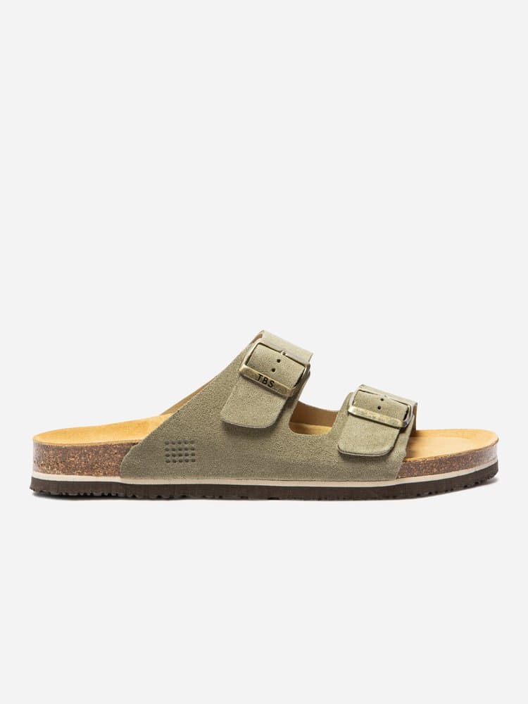 Mules Neylann pour Homme - Couleur vert - TBS - Pointure 42