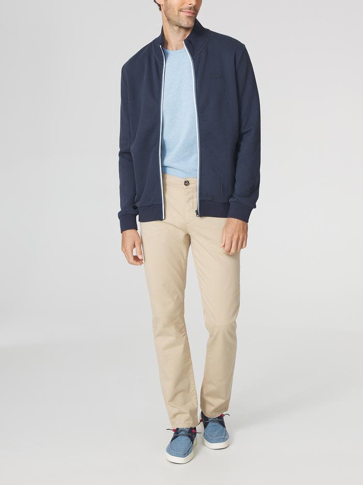 Sweat zippé Lonnigil - Couleur bleu marine - Pour Homme - TBS - Taille XXL