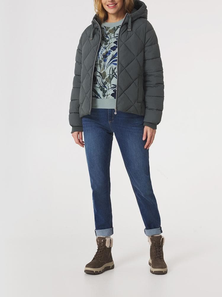 Doudoune Gretablo - Couleur vert - Pour Femme - TBS - Taille 44