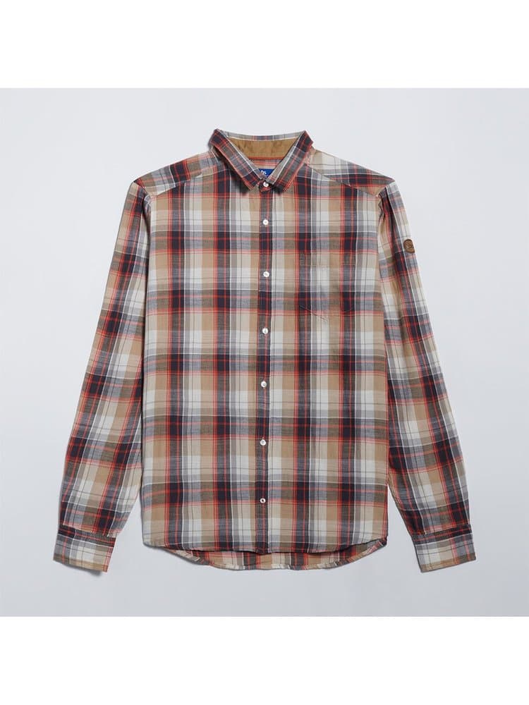 Chemise manches longues Lomanche14123 - Couleur beige - Pour Homme - TBS - Taille S