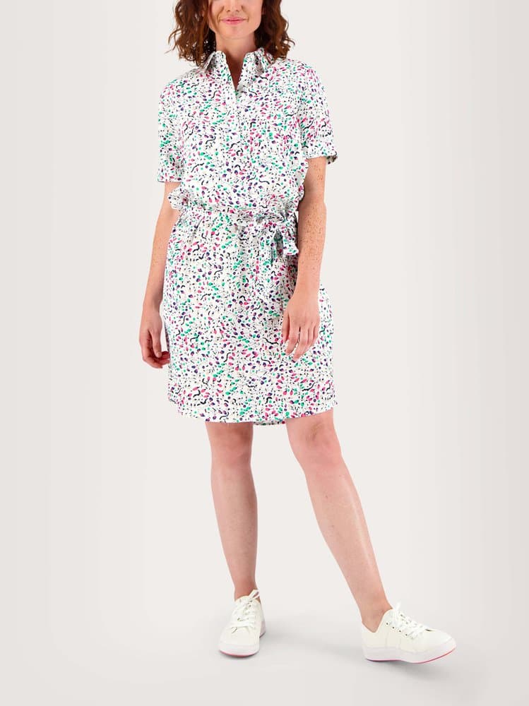 Robe courte Lizzanew - Couleur blanc/ecru - Pour Femme - TBS - Taille 38