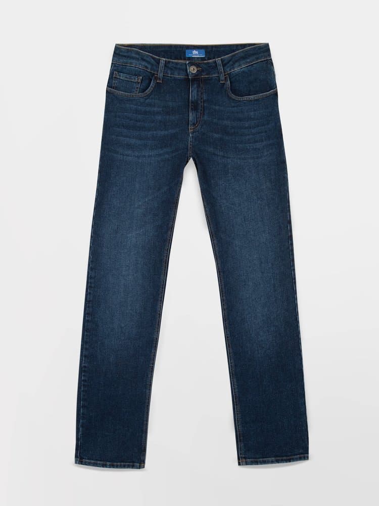 Jean Benjipar - Couleur bleu - Pour Homme - TBS - Taille 52