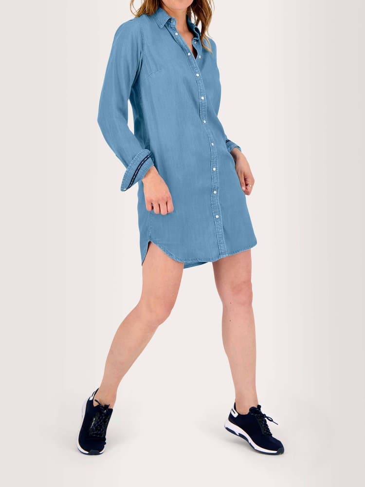 Robe courte Liviarob - Couleur bleu - Pour Femme - TBS - Taille 40