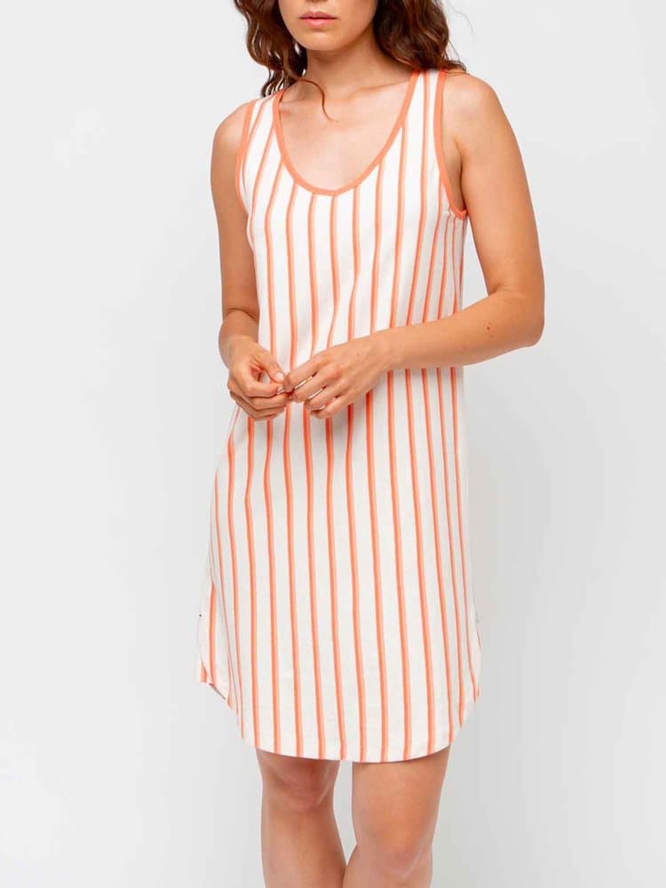 Robe courte Kyriarob19216 - Couleur rose/rouge - Pour Femme - TBS - Taille 48