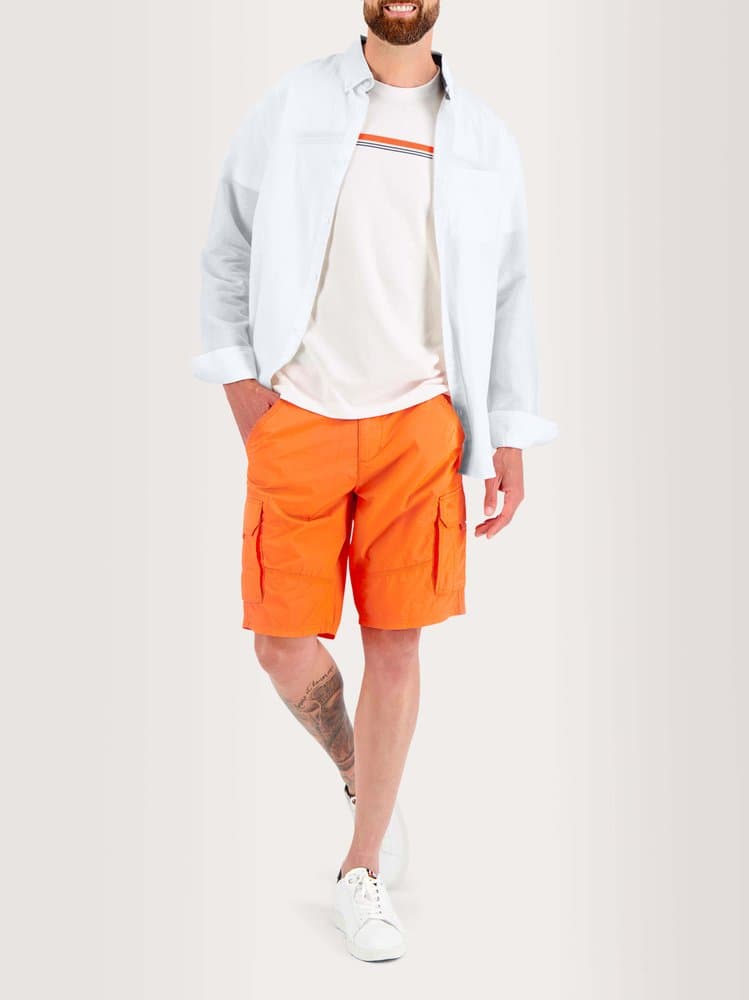 Chemise manches longues Lynerche - Couleur blanc/ecru - Pour Homme - TBS - Taille XL