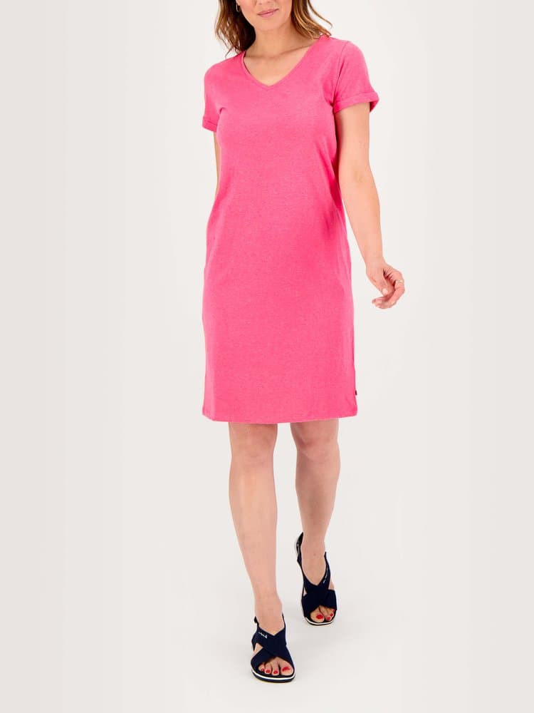 Robe courte Adinarob - Couleur rose/rouge - Pour Femme - TBS - Taille 40