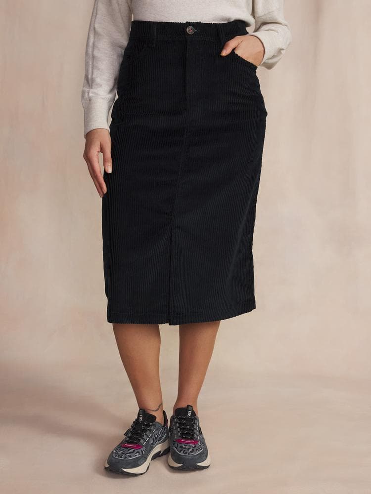 Jupe longue Patsyjup - Couleur bleu marine - Pour Femme - TBS - Taille 46