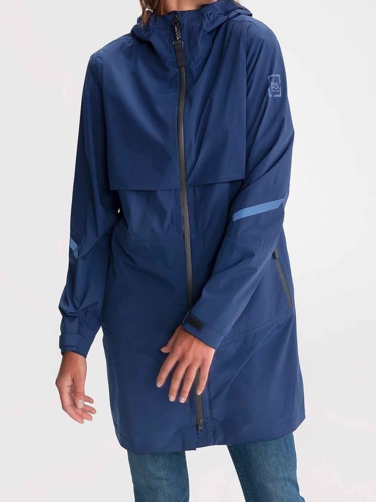 Manteau Moovves - Couleur bleu - Pour Femme - TBS - Taille 38