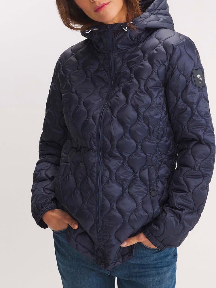 Doudoune Naelihod - Couleur bleu marine - Pour Femme - TBS - Taille 38