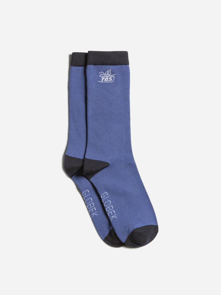 Chaussettes Globsoc - Couleur bleu marine - Pour Homme - TBS - Taille 39/42