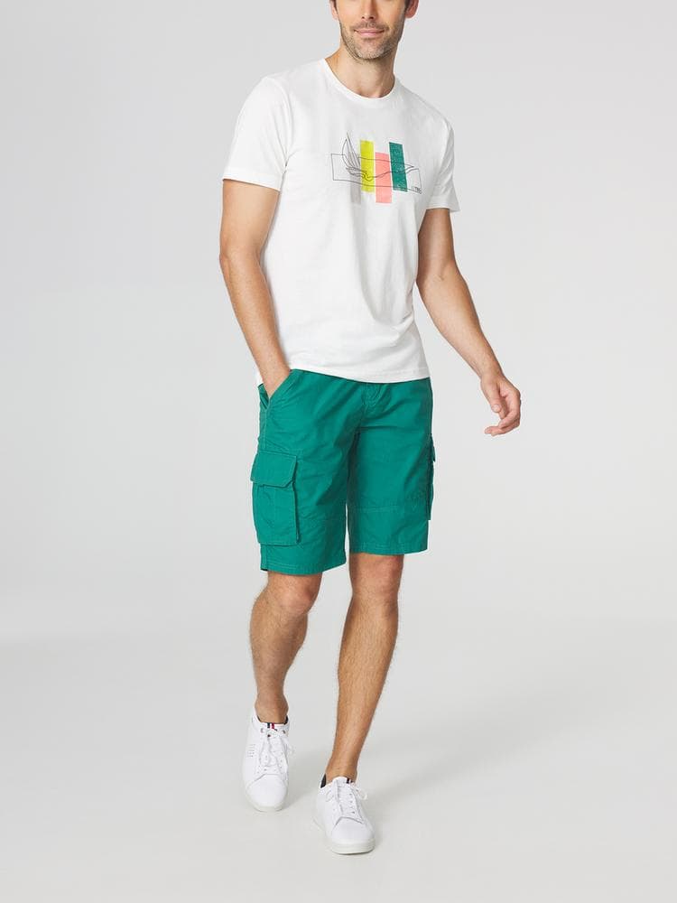 T-shirt manches courtes Nahimtee - Couleur blanc/ecru - Pour Homme - TBS - Taille 3XL