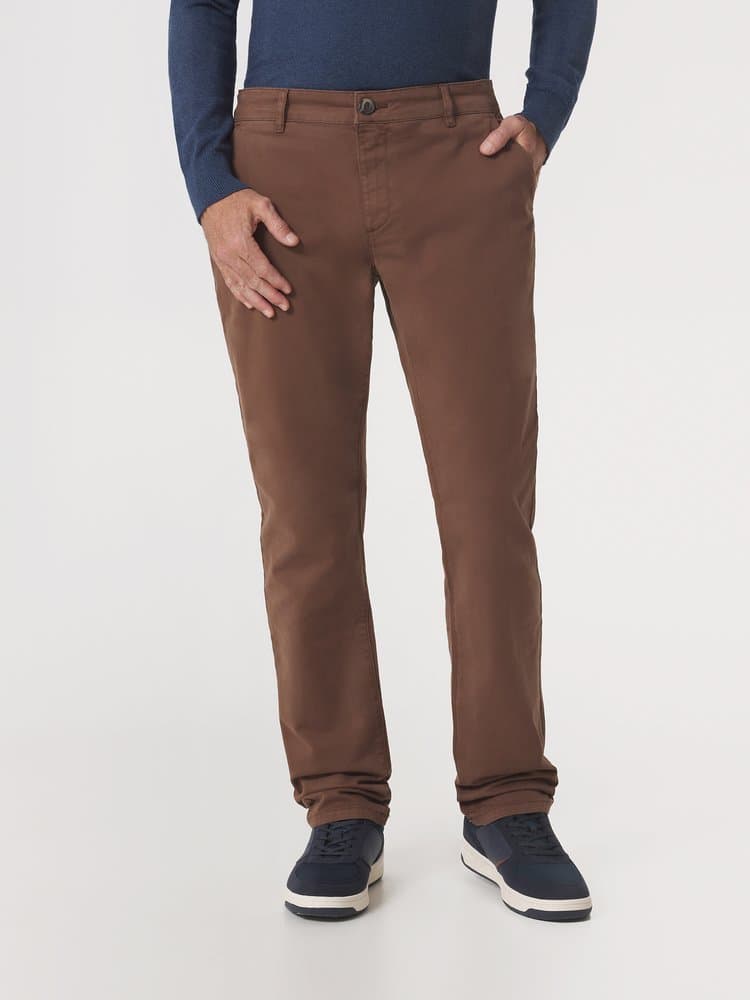 Pantalon chino Filaofan - Couleur marron - Pour Homme - TBS - Taille 38