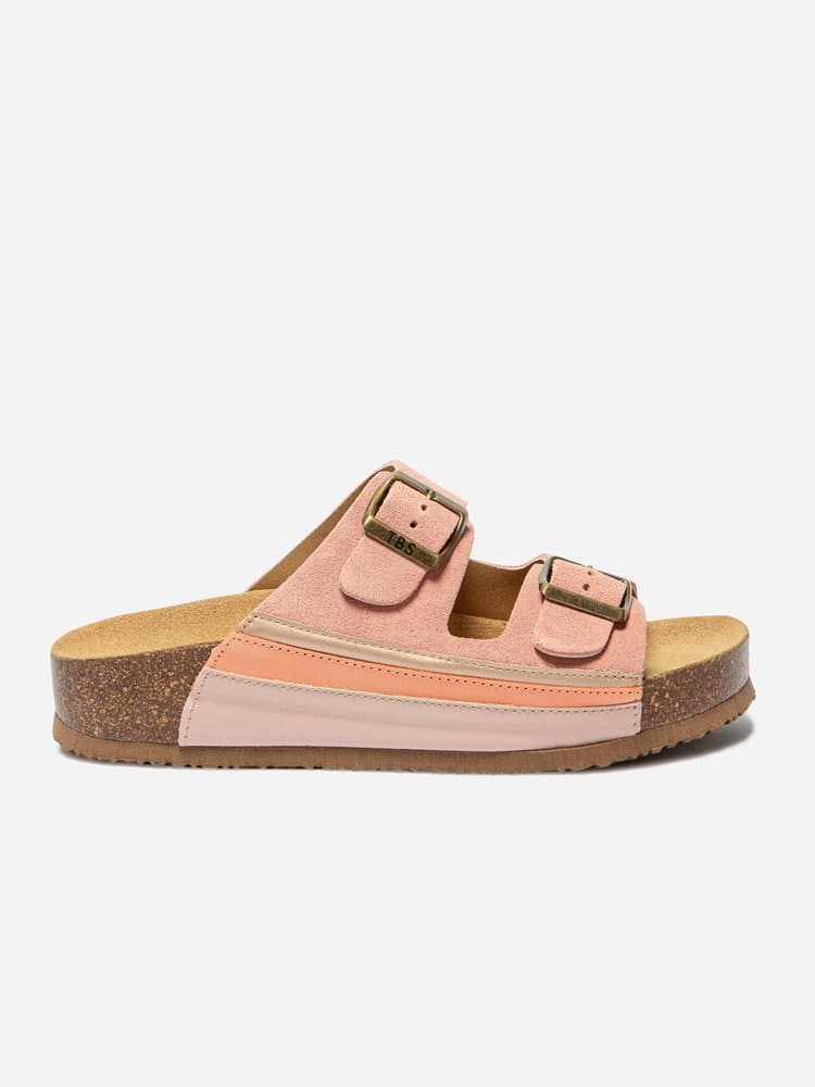 Mules Nawelle pour Femme - Couleur rose/rouge - TBS - Pointure 40