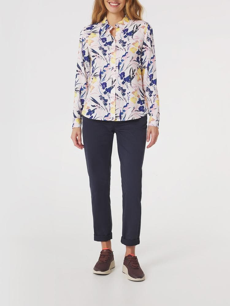 Chemise manches longues Blomyche - Couleur blanc/ecru - Pour Femme - TBS - Taille 46