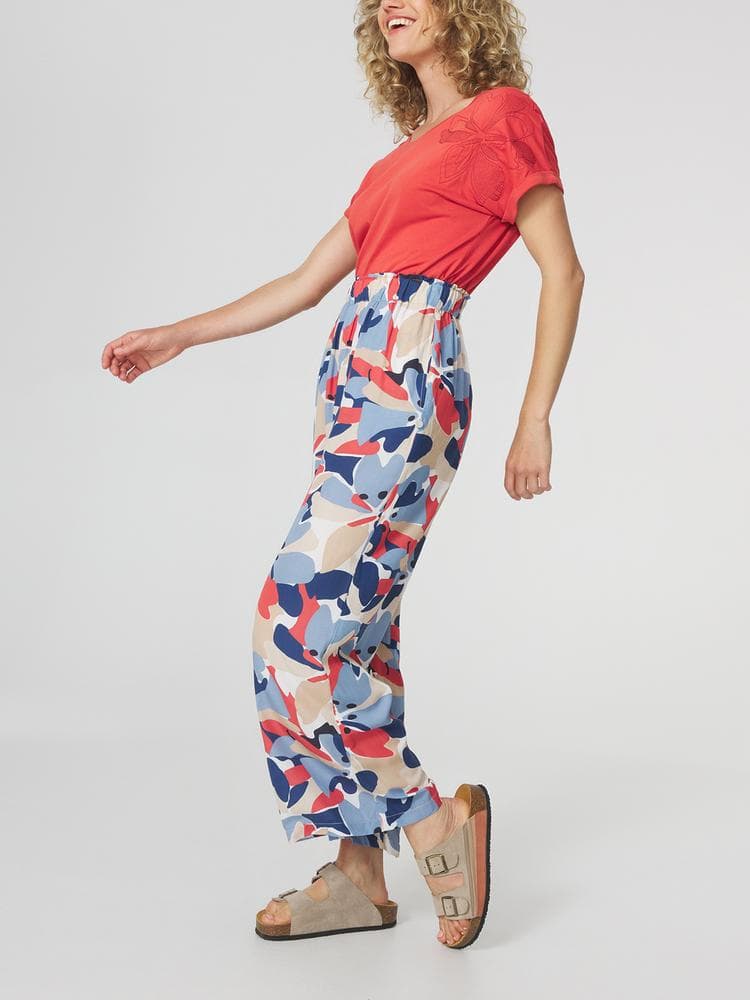 Pantalon Agleapan - Couleur bleu - Pour Femme - TBS - Taille 50