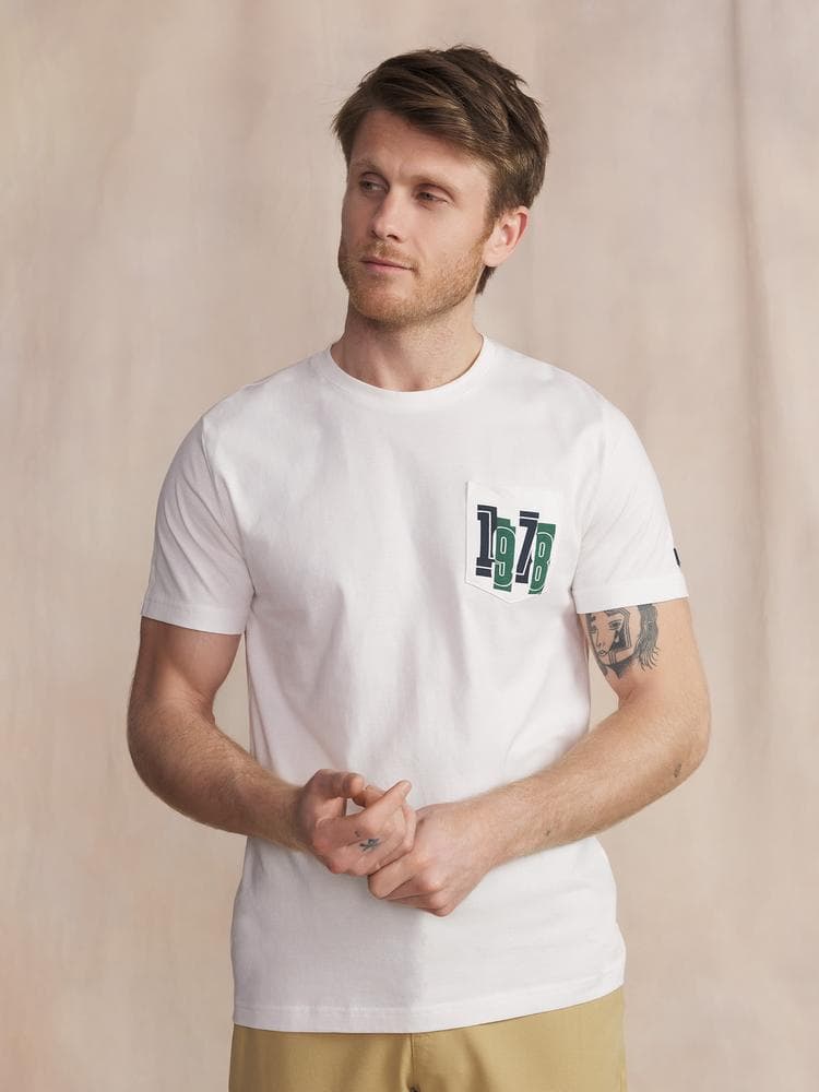 T-shirt manches courtes Hadistee - Couleur blanc/ecru - Pour Homme - TBS - Taille 4XL