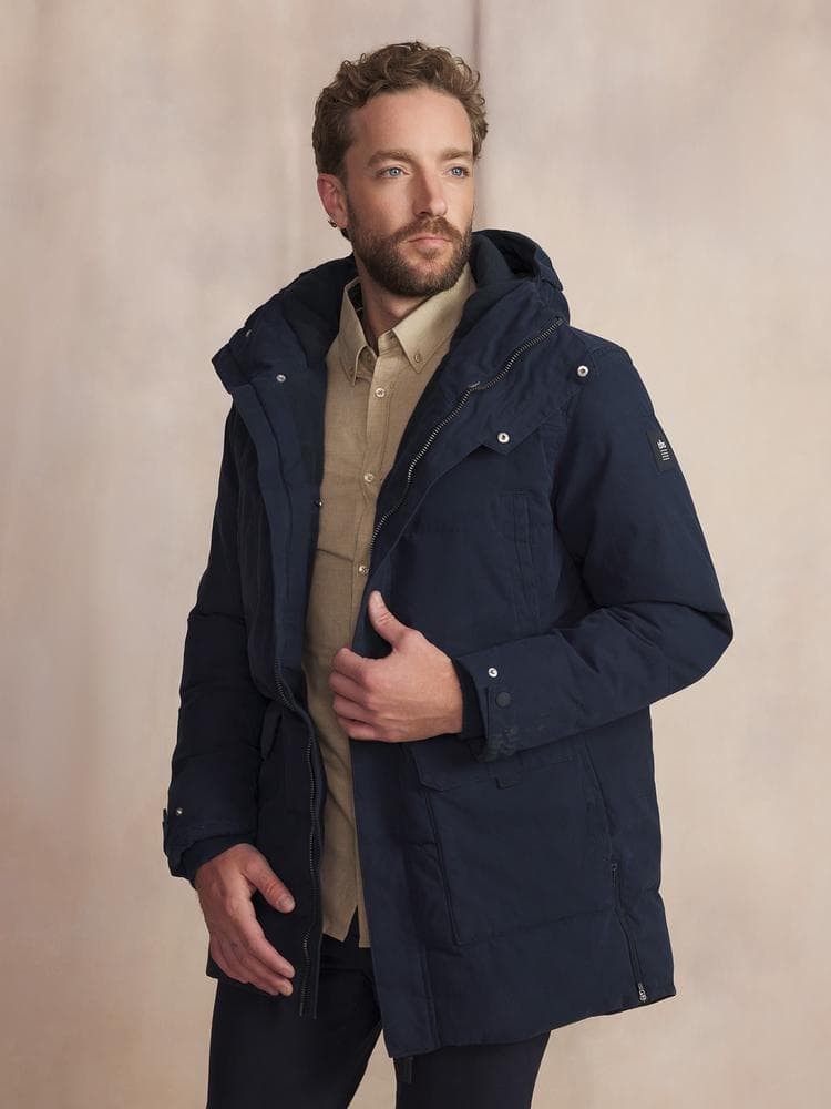 Blouson imperméable Aspenves - Couleur bleu marine - Pour Homme - TBS - Taille L