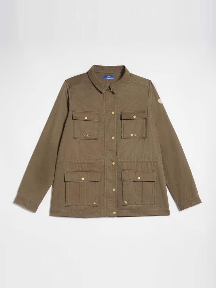 Veste Celimves19068 - Couleur vert - Pour Femme - TBS - Taille 38