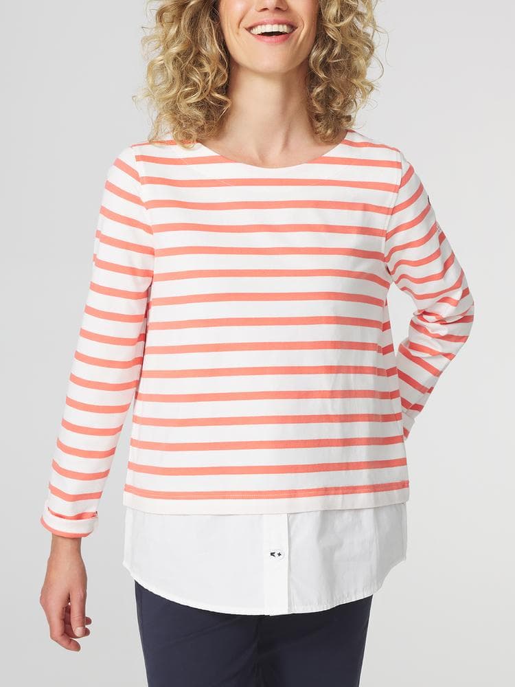 Sweat Aliyaron - Couleur rose/rouge - Pour Femme - TBS - Taille M