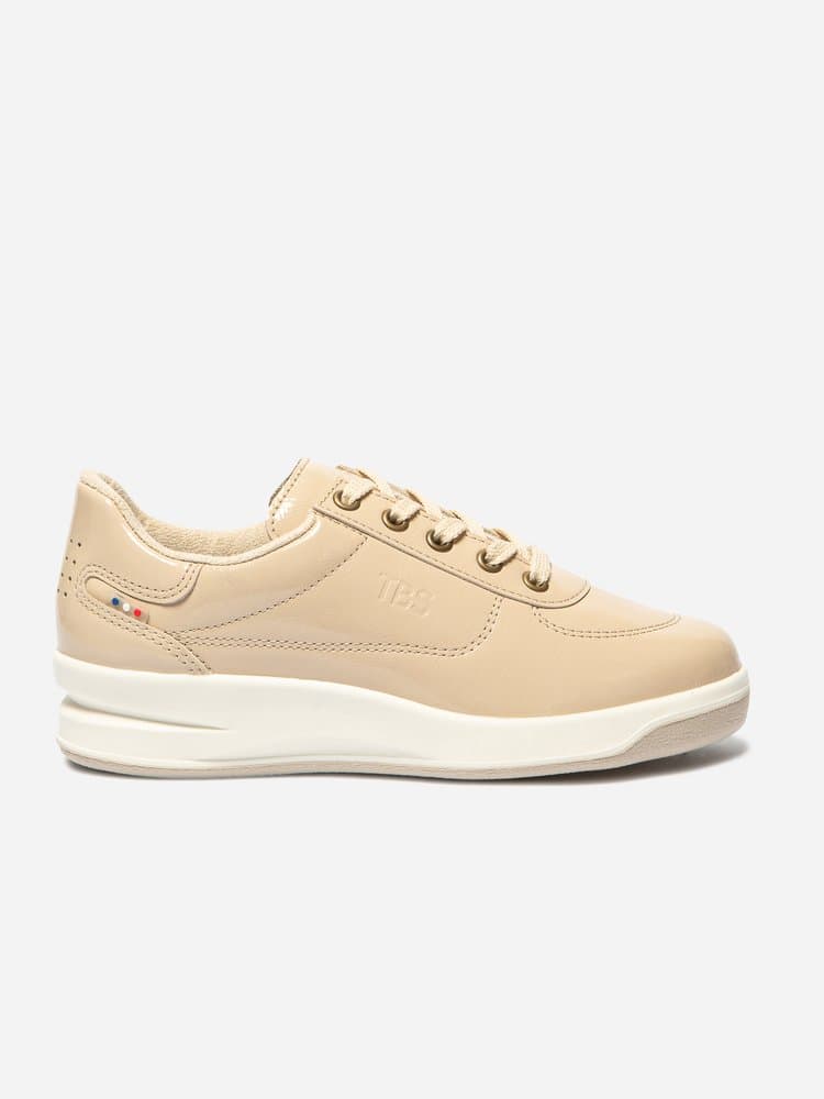 Baskets made in France Brandie pour Femme - Couleur blanc/ecru - TBS - Pointure 36