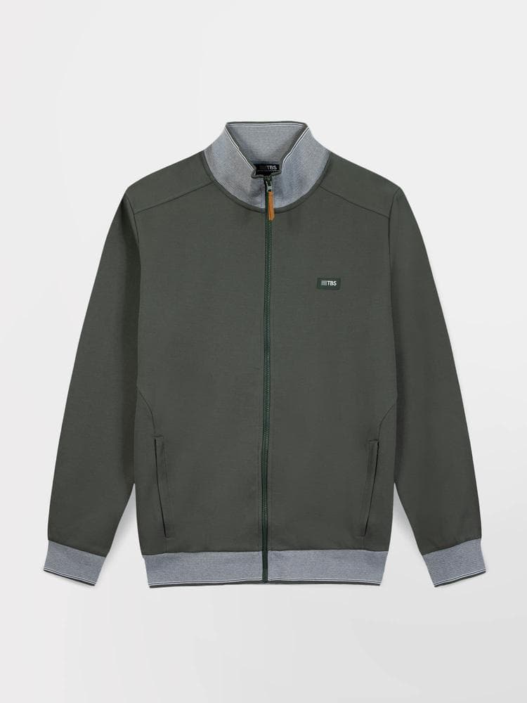 Sweat zippé Loanngil - Couleur vert - Pour Homme - TBS - Taille M