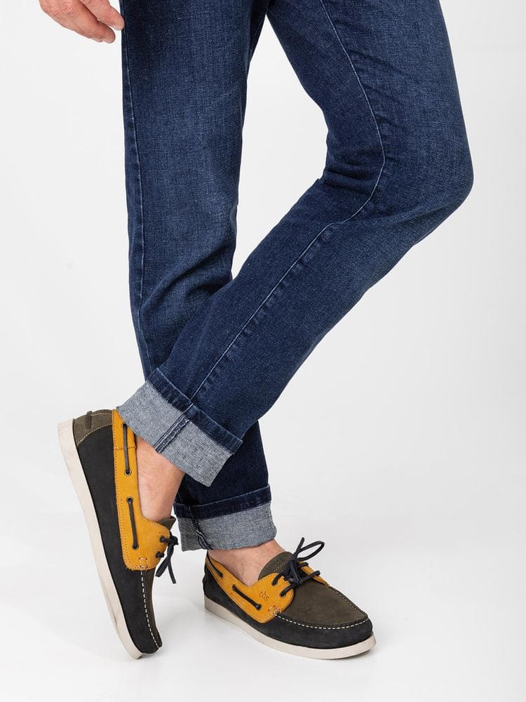 Chaussures bateau Phenis pour Homme - Couleur bleu - TBS - Pointure 42