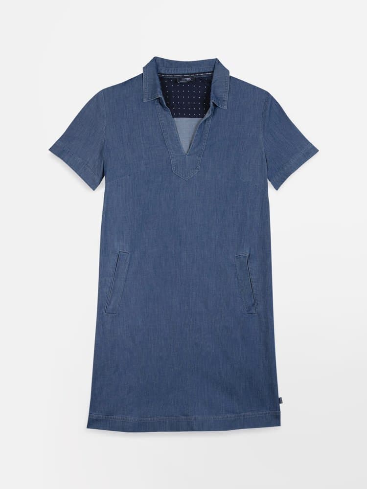 Robe courte Mandyrob - Couleur bleu - Pour Femme - TBS - Taille 44