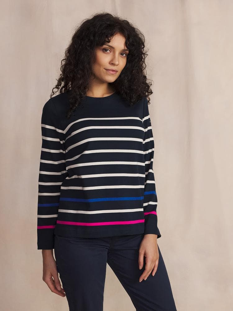 Sweat Luisaron - Couleur bleu marine - Pour Femme - TBS - Taille XXL