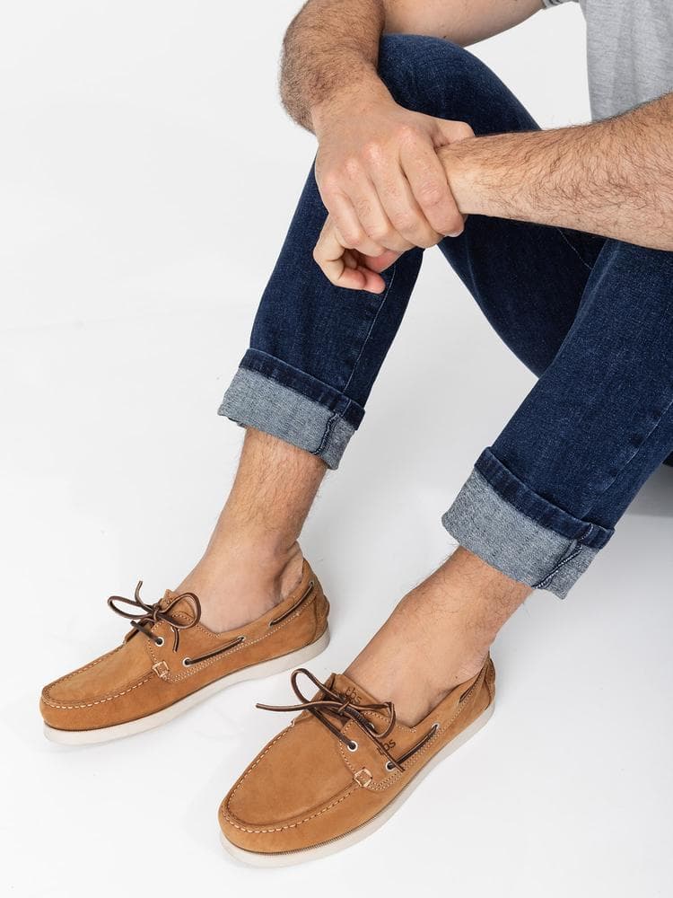 Chaussures bateau Phenis pour Homme - Couleur marron - TBS - Pointure 45