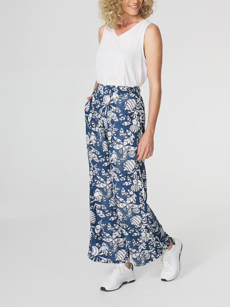 Pantalon Janiepan - Couleur bleu marine - Pour Femme - TBS - Taille 52