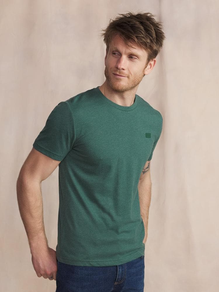 T-shirt manches courtes Pieretee - Couleur vert - Pour Homme - TBS - Taille S