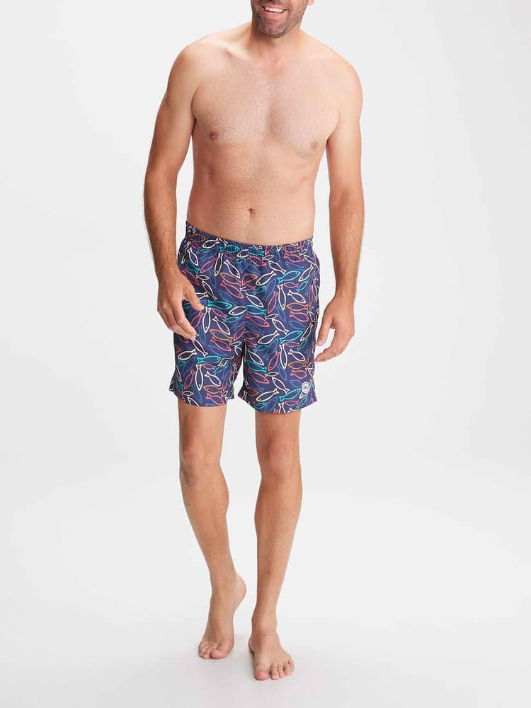 Short de bain made in France Robin - Couleur multicouleur - Pour Homme - TBS - Taille 46