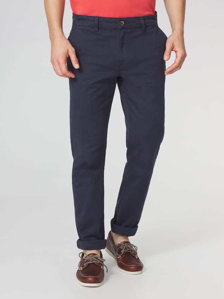 Pantalon chino Arturfan - Couleur bleu marine - Pour Homme - TBS - Taille 50