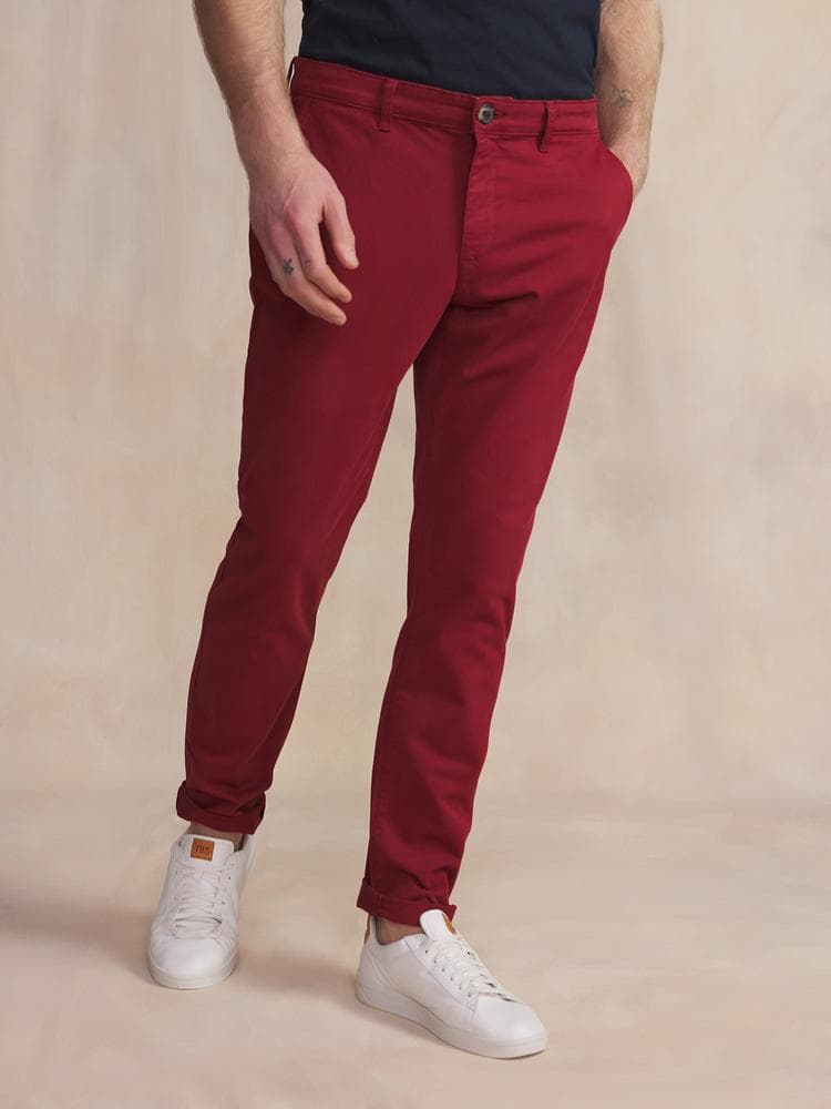 Pantalon Filaofan - Couleur rose/rouge - Pour Homme - TBS - Taille 48