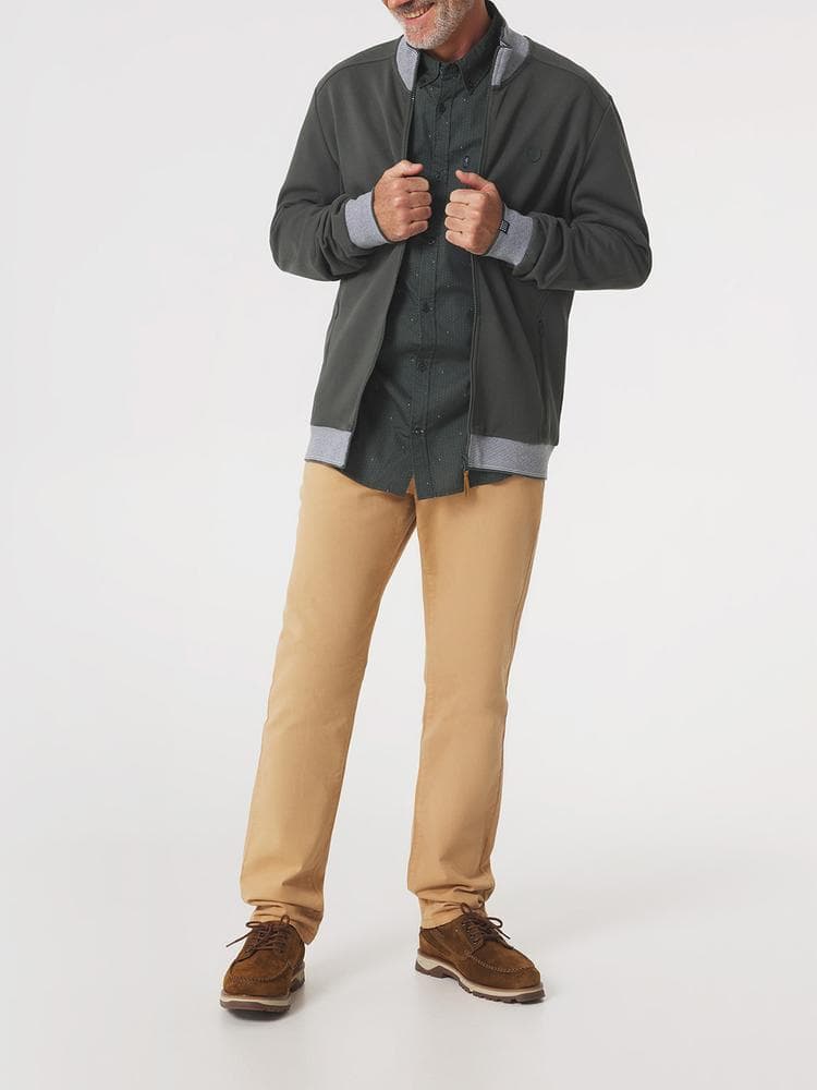 Sweat zippé Loanngil - Couleur vert - Pour Homme - TBS - Taille L