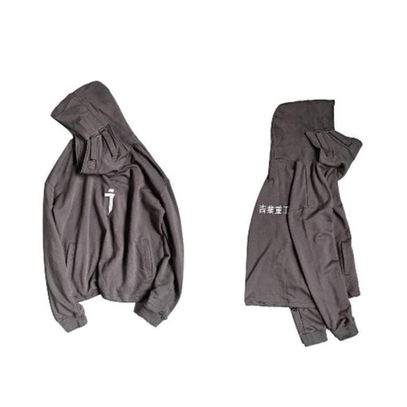 Techwear Futuristischer Hoodie