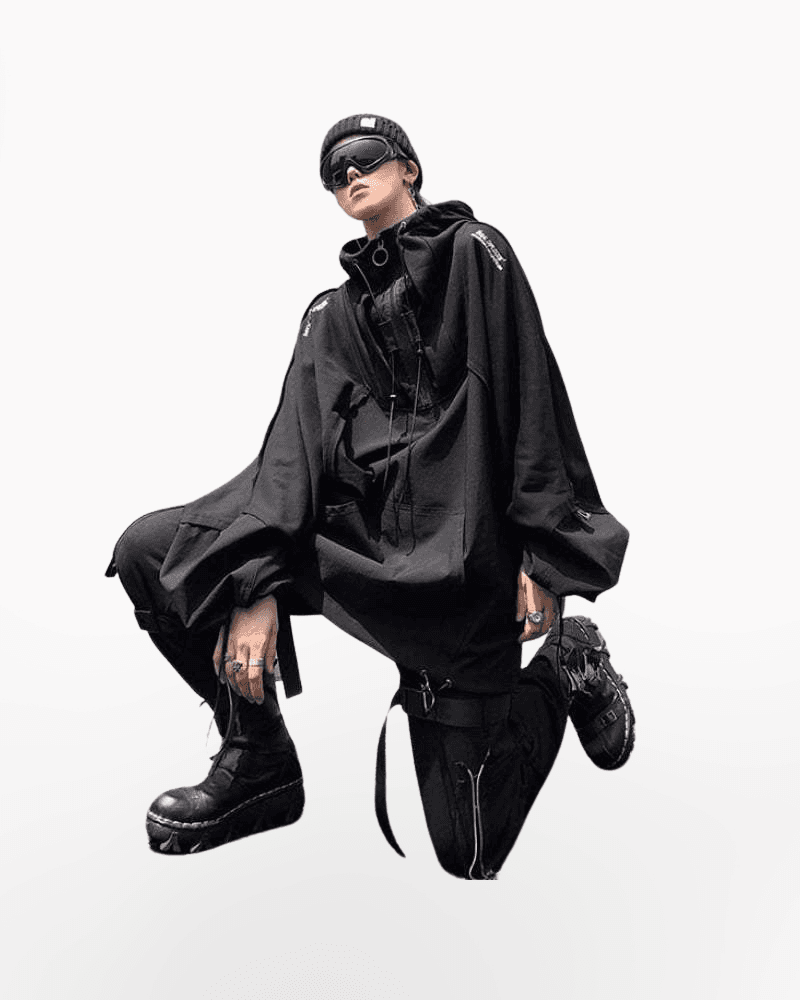 Techwear Taktischer Pullover Hoodie