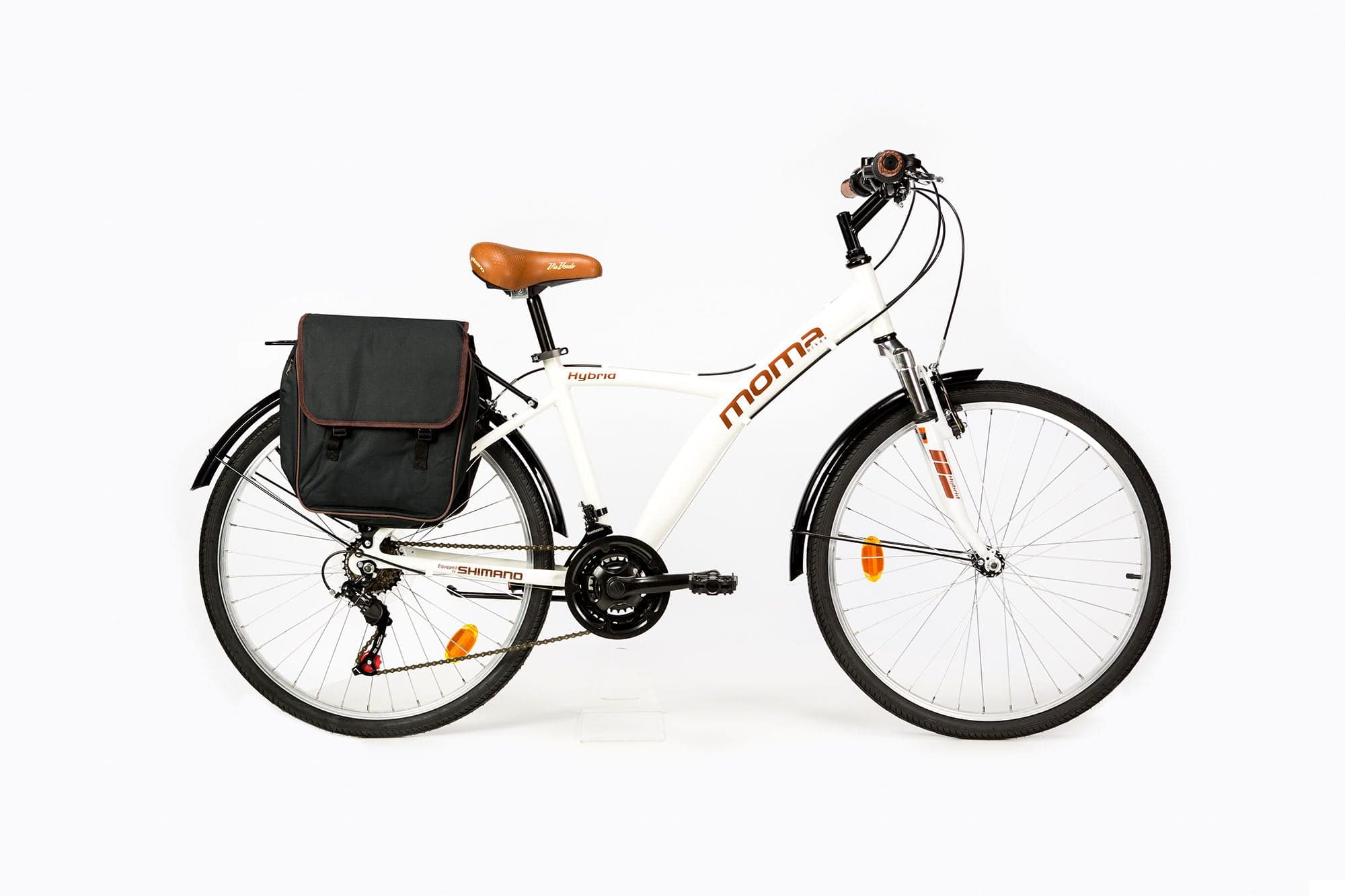 Bicicleta Hybrid 26 Branca - L