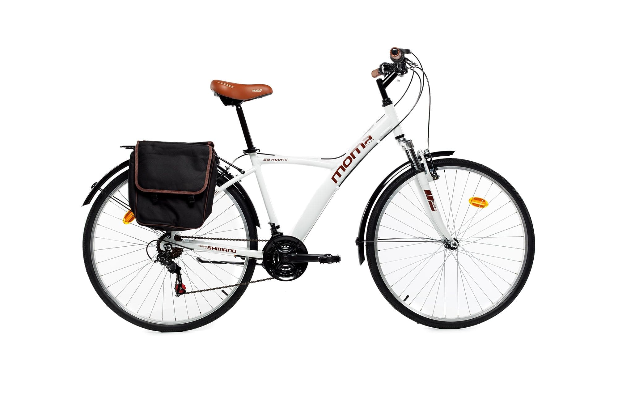 Bicicleta Hybrida 28 Branca - S