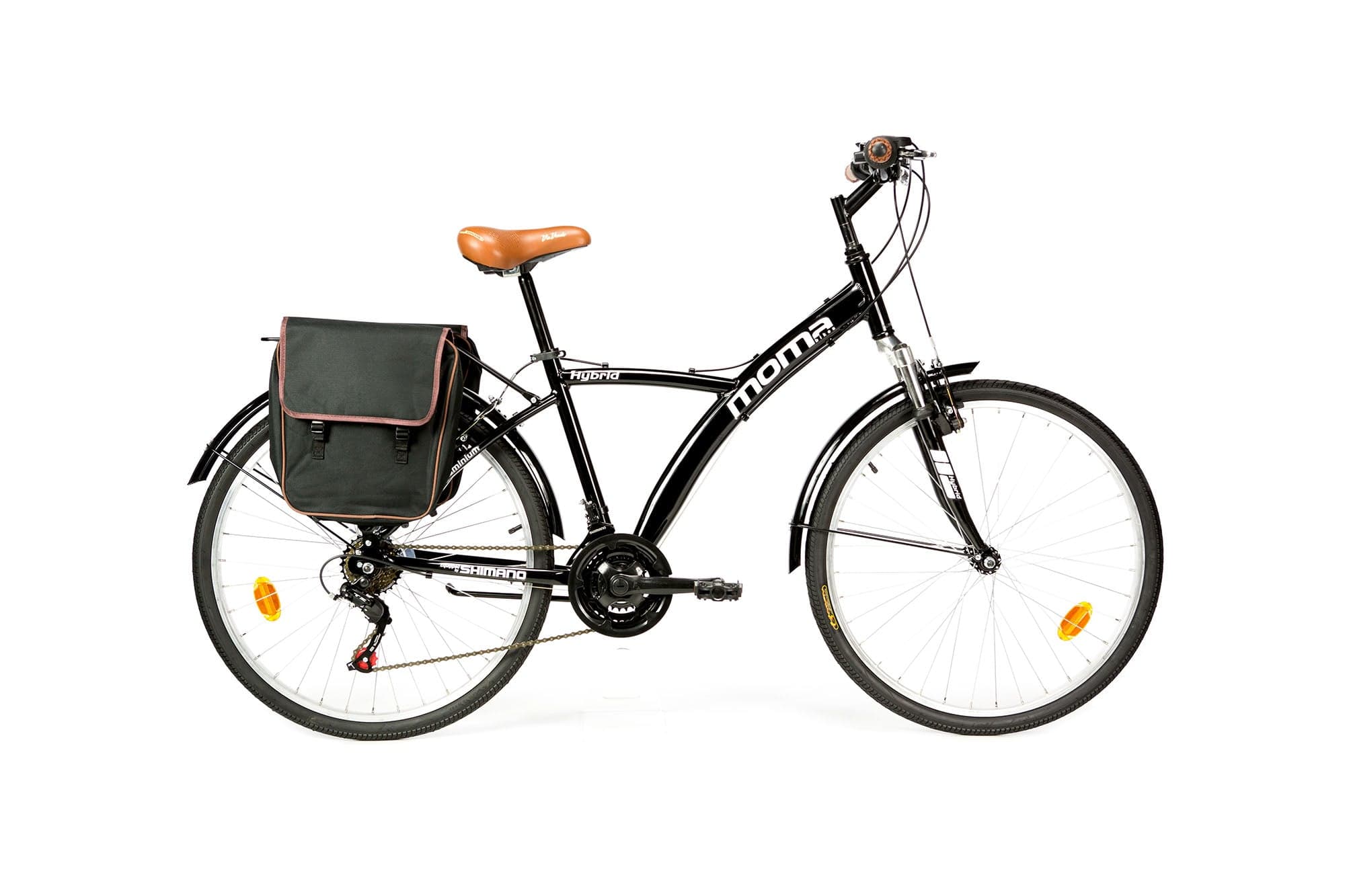 Bicicleta Hybrid 26 Preta - L