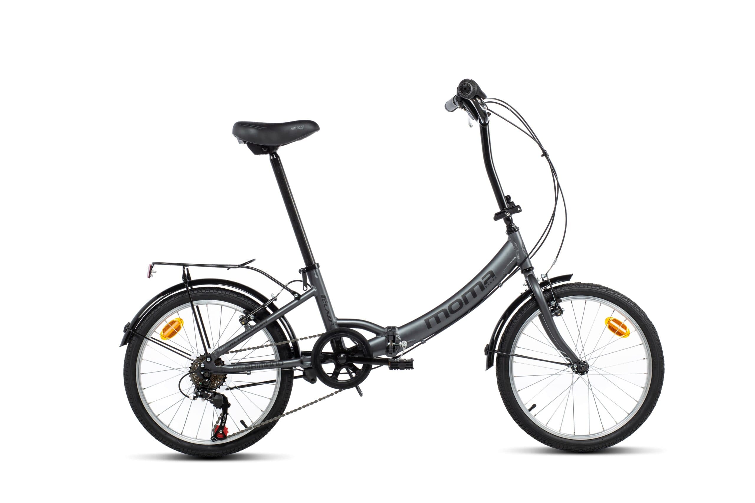 Bicicleta dobrável First Class 2 Cinzenta - S